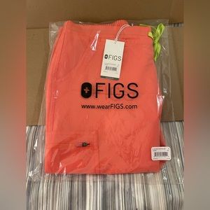 Figs Original Hot Coral YOLA Size Small